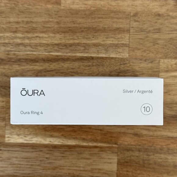 Oura Ring 4 | Silver | Size 10 Smart Ring 4th Gen NEW SEALED - Picture 6 of 8